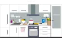 Jak odizolować kuchenkę od szafek, by uniknąć zapachów i tłuszczu