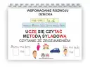 Pomoc w nauce czytania metodą sylabową. Dziecko uczy się czytać ze zrozumieniem, ćwicząc sylaby i proste zdania.