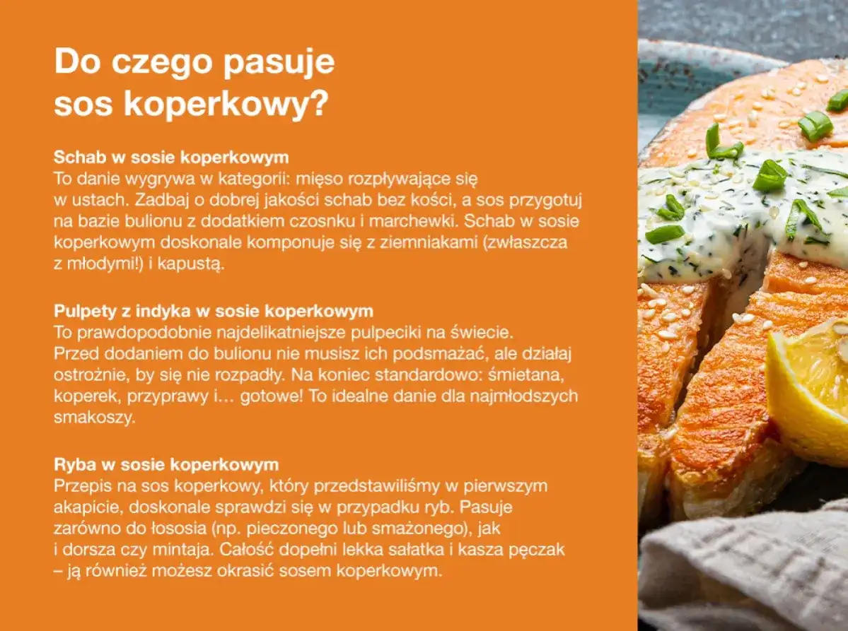 Sos koperkowy do łososia: Proste przepisy i porady ekspertów