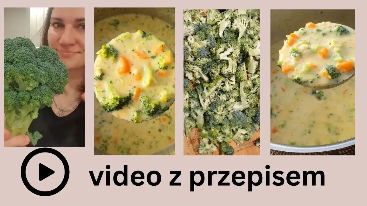 Zupa krem z brokułów i ziemniaków - aksamitna w 30 minut