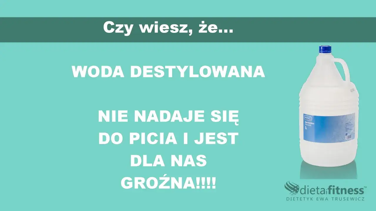 Woda destylowana a CrossFit - pić czy nie? Sprawdź!