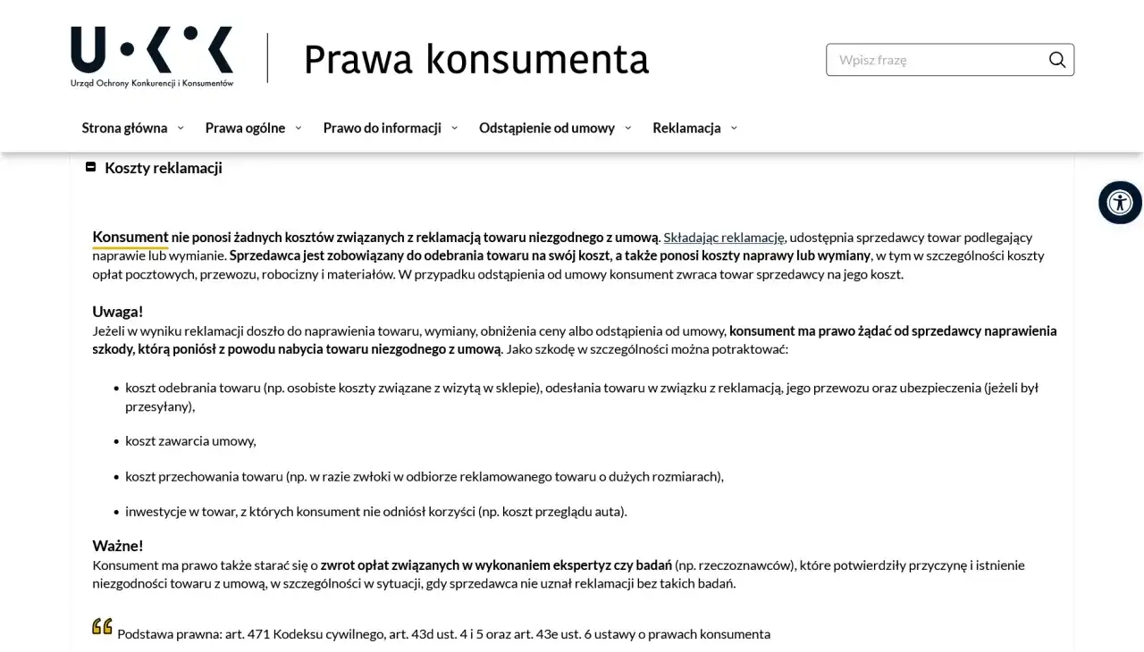 Reklamacja wadliwego towaru - Nie daj się zbyć sprzedawcy!