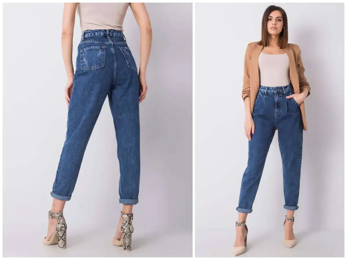Jeansy mom fit - jak je nosić i dopasować do sylwetki? Poznaj zasady
