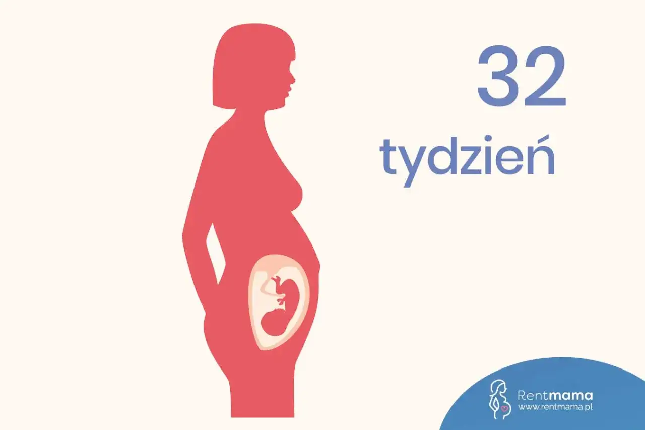32. tydzień ciąży - co się dzieje i jak przygotować się do porodu