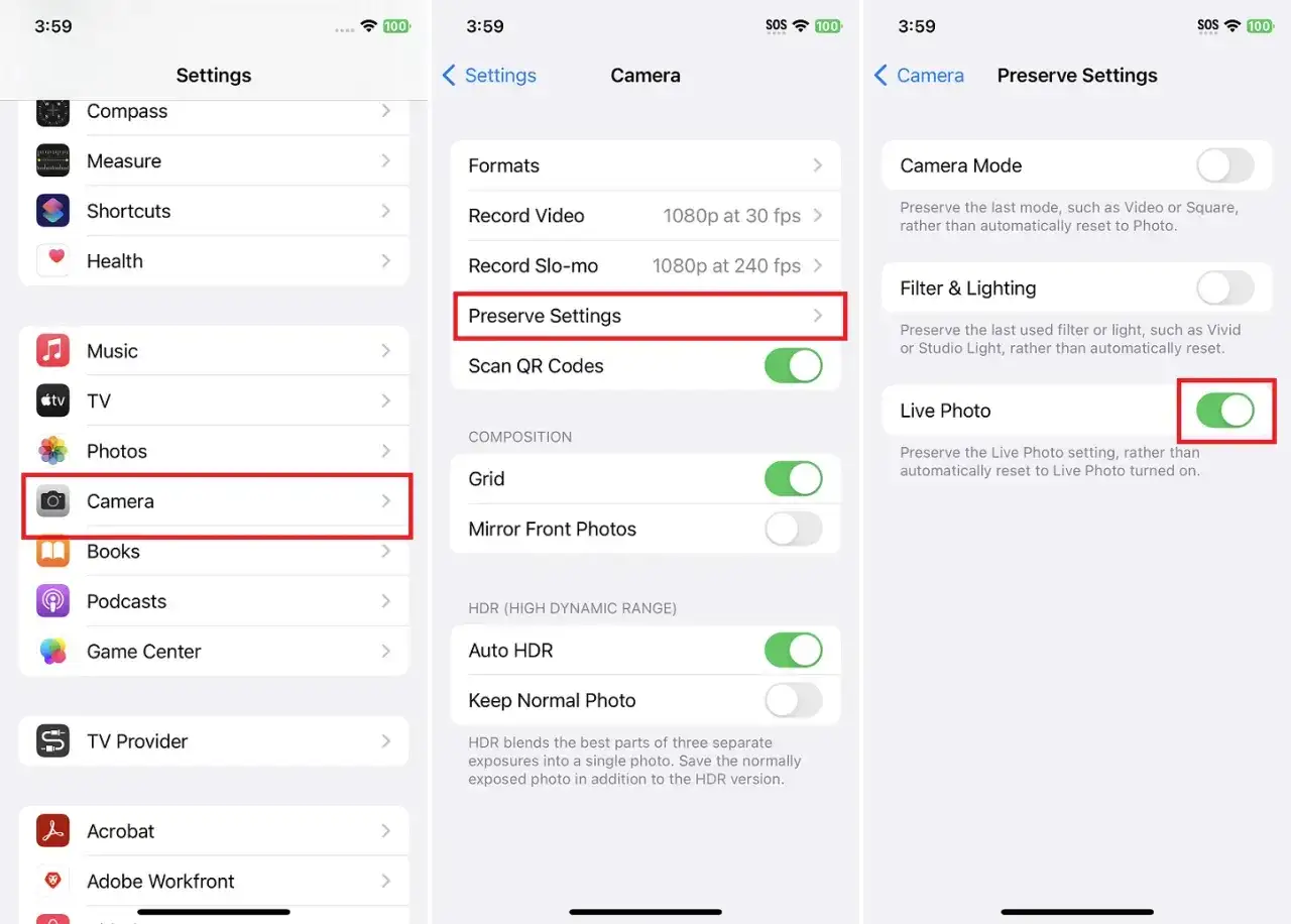 Jak wyłączyć zdjęcia w ruchu? iPhone i Android - Poradnik
