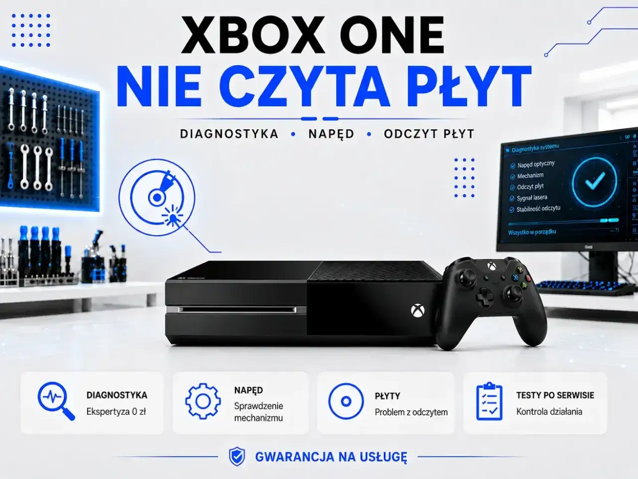 Xbox One nie czyta płyt? Diagnozuj i naprawiaj problem!