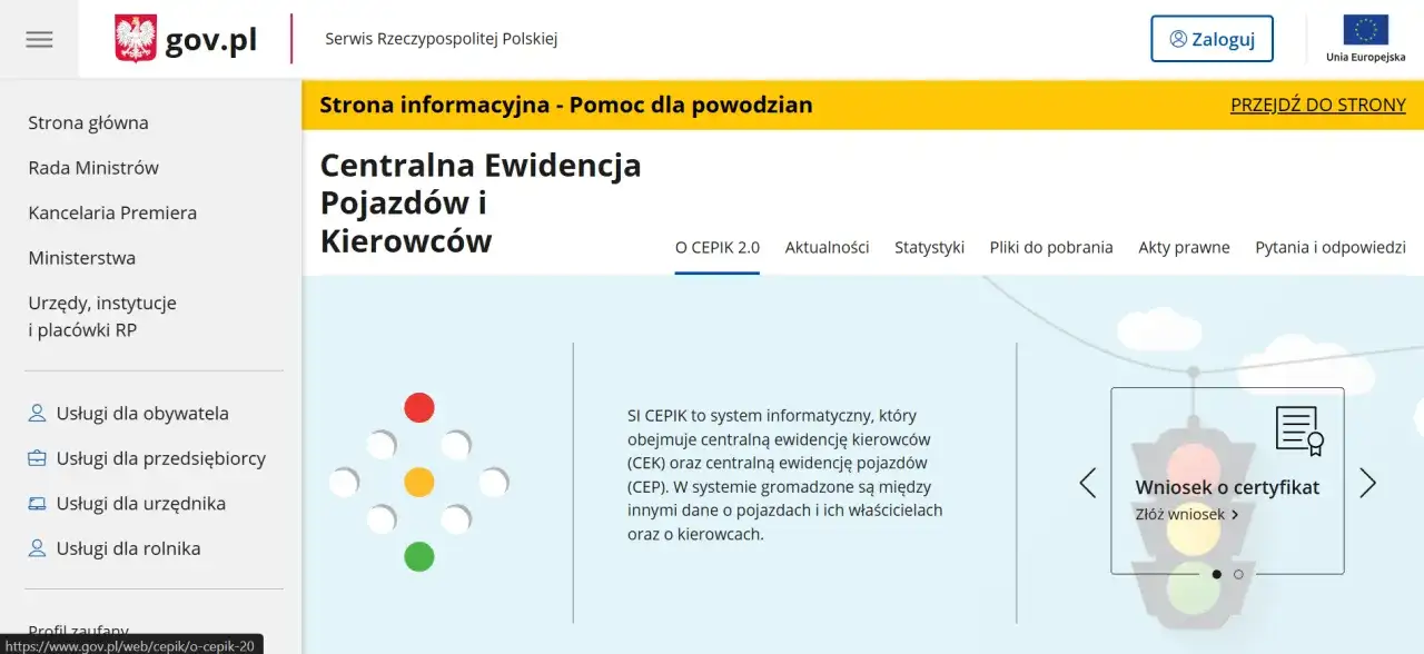 CEPiK - Sprawdź prawo jazdy online - Uniknij problemów!