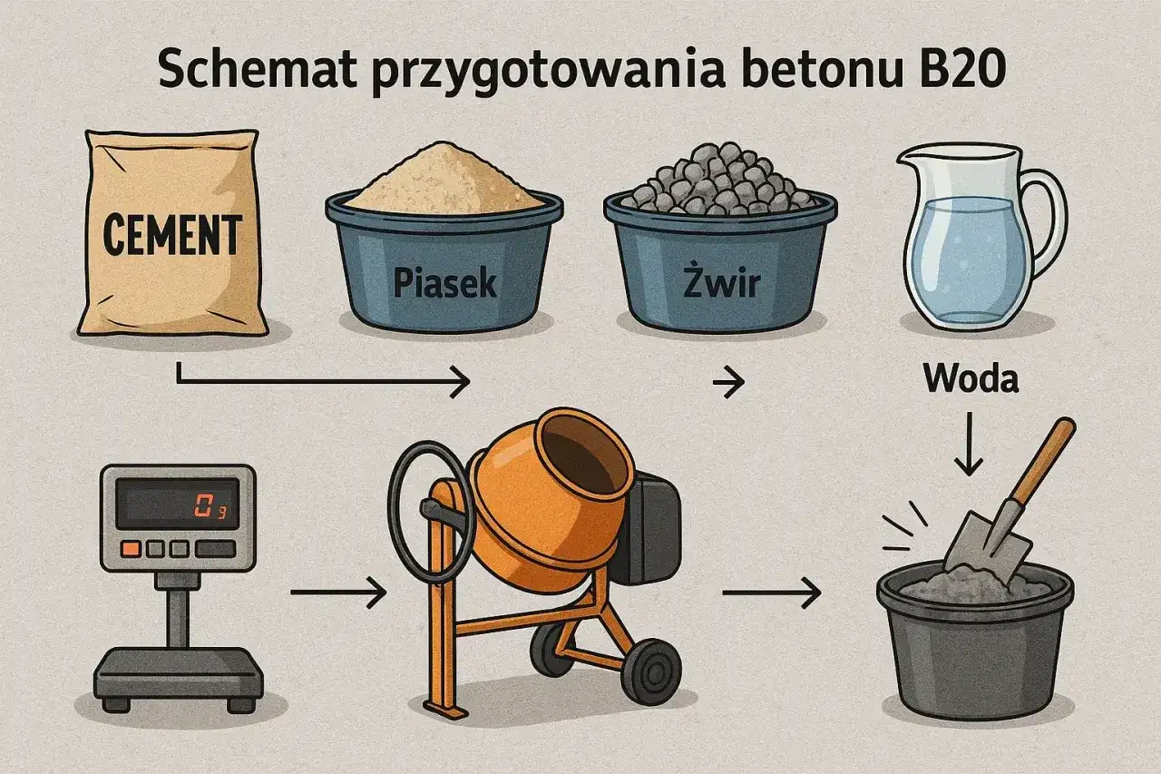 Proporcje betonu - jak dobrać mieszankę do prac domowych
