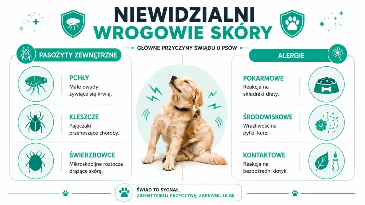 Dlaczego pies się drapie? Przyczyny i co robić