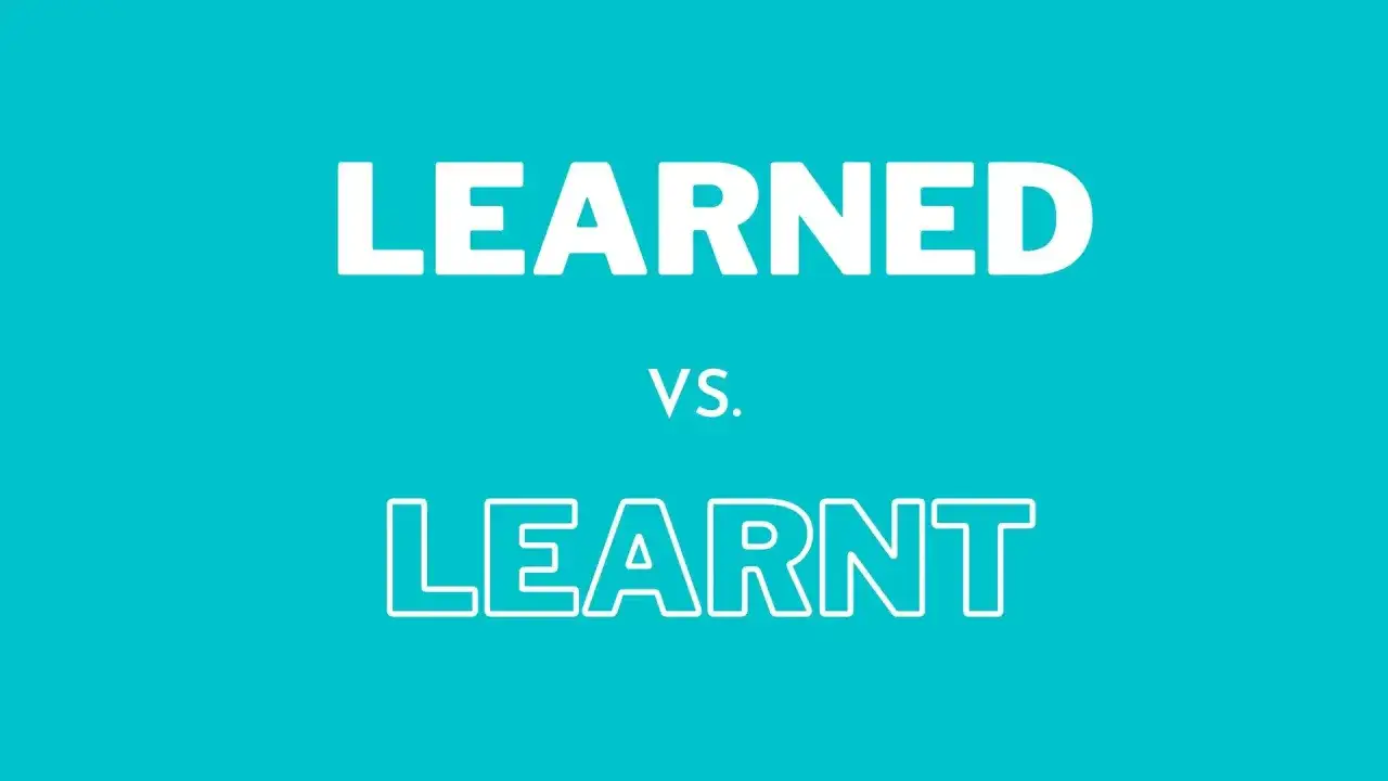 Learned czy learnt? 3 forma learn - jak używać poprawnie?
