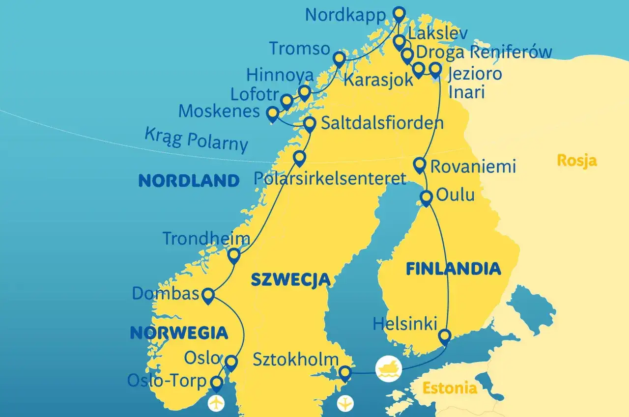 Objazd Norwegii - Plan na fiordy, koszty i trasy