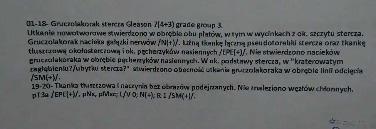 Wynik histopatologiczny - Jak czytać i rozumieć?