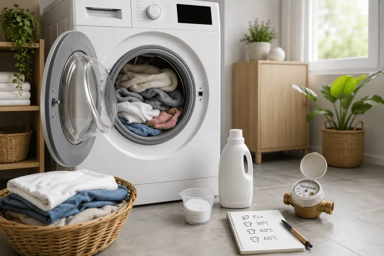 Ile wody zużywa pralka? Sprawdź program Eco 40-60
