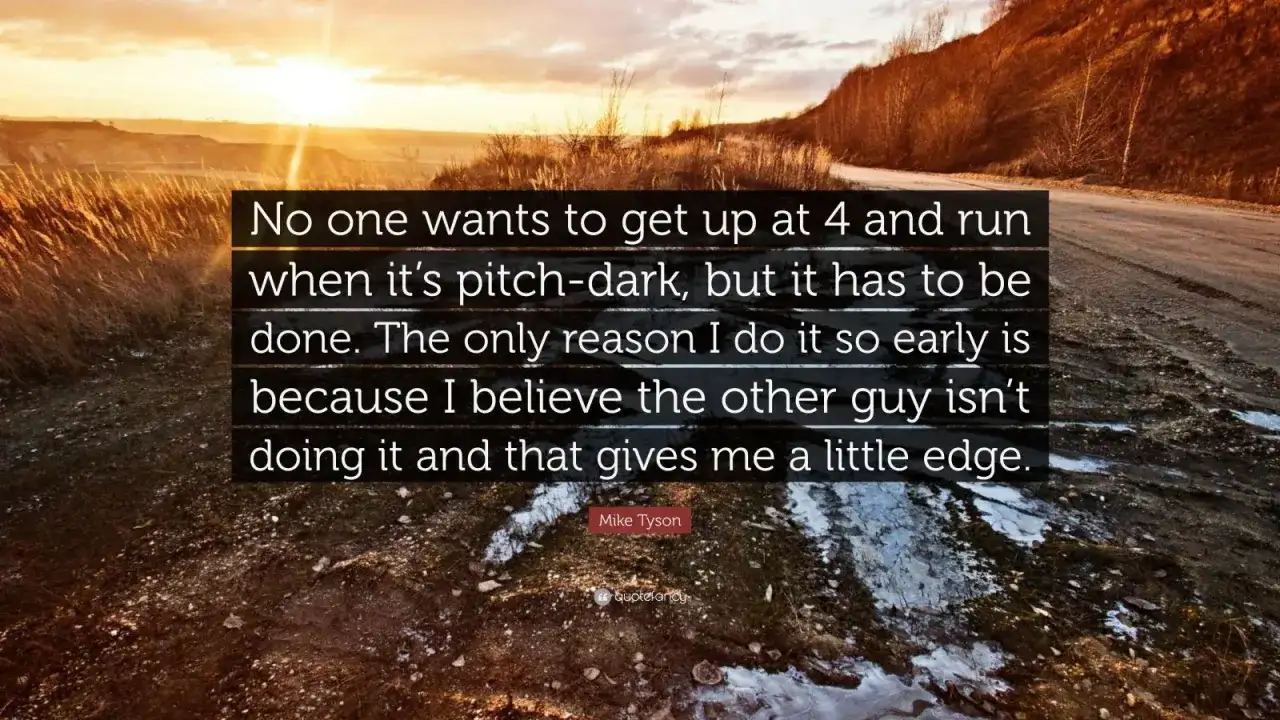Mike Tyson's Running - More Than Just Miles