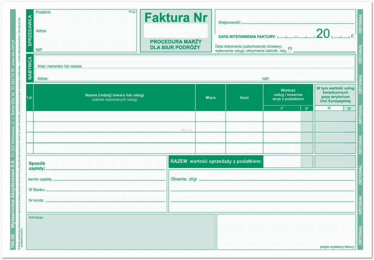 Faktura VAT marża - jak wystawić i uniknąć błędów?