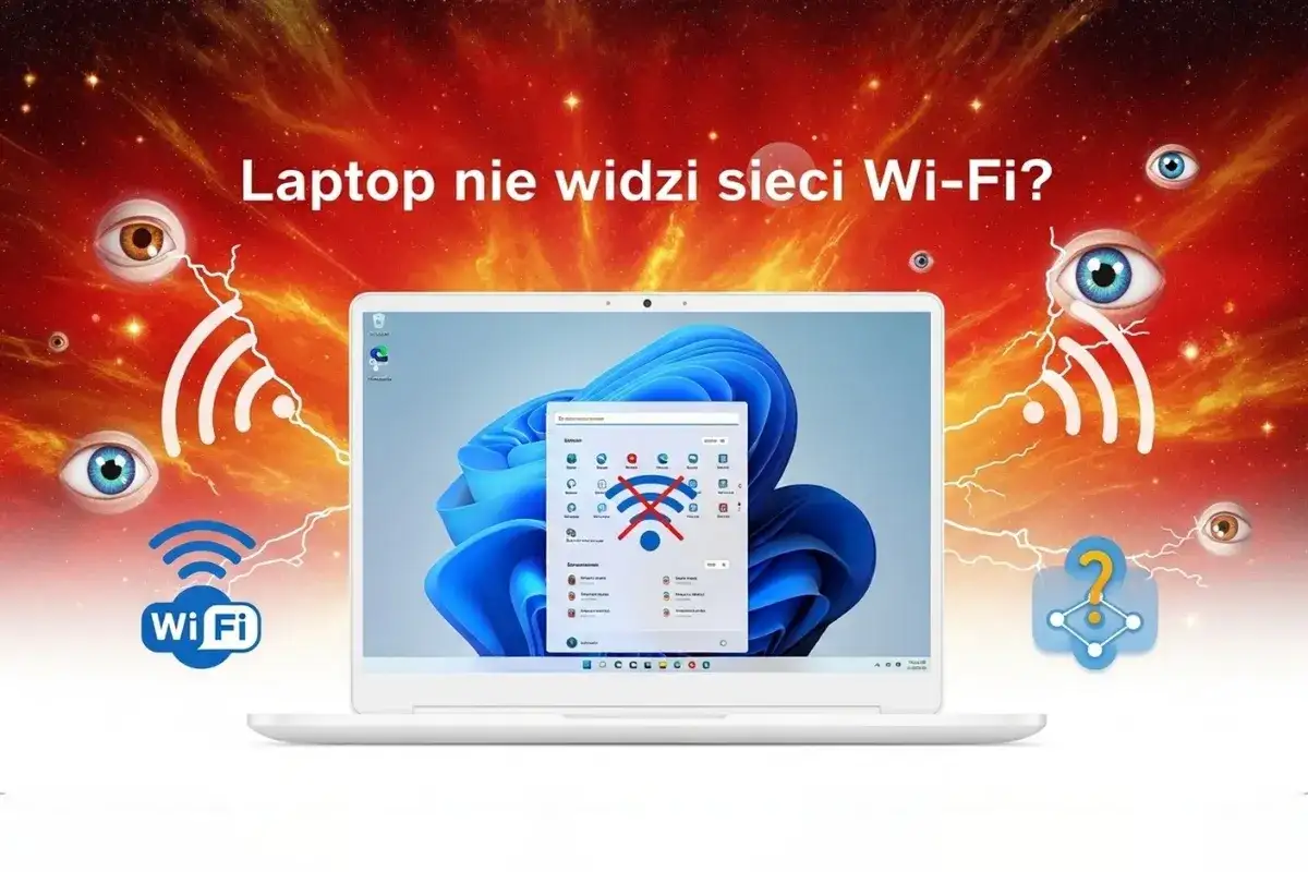 Laptop nie widzi Wi-Fi? Szybka naprawa krok po kroku