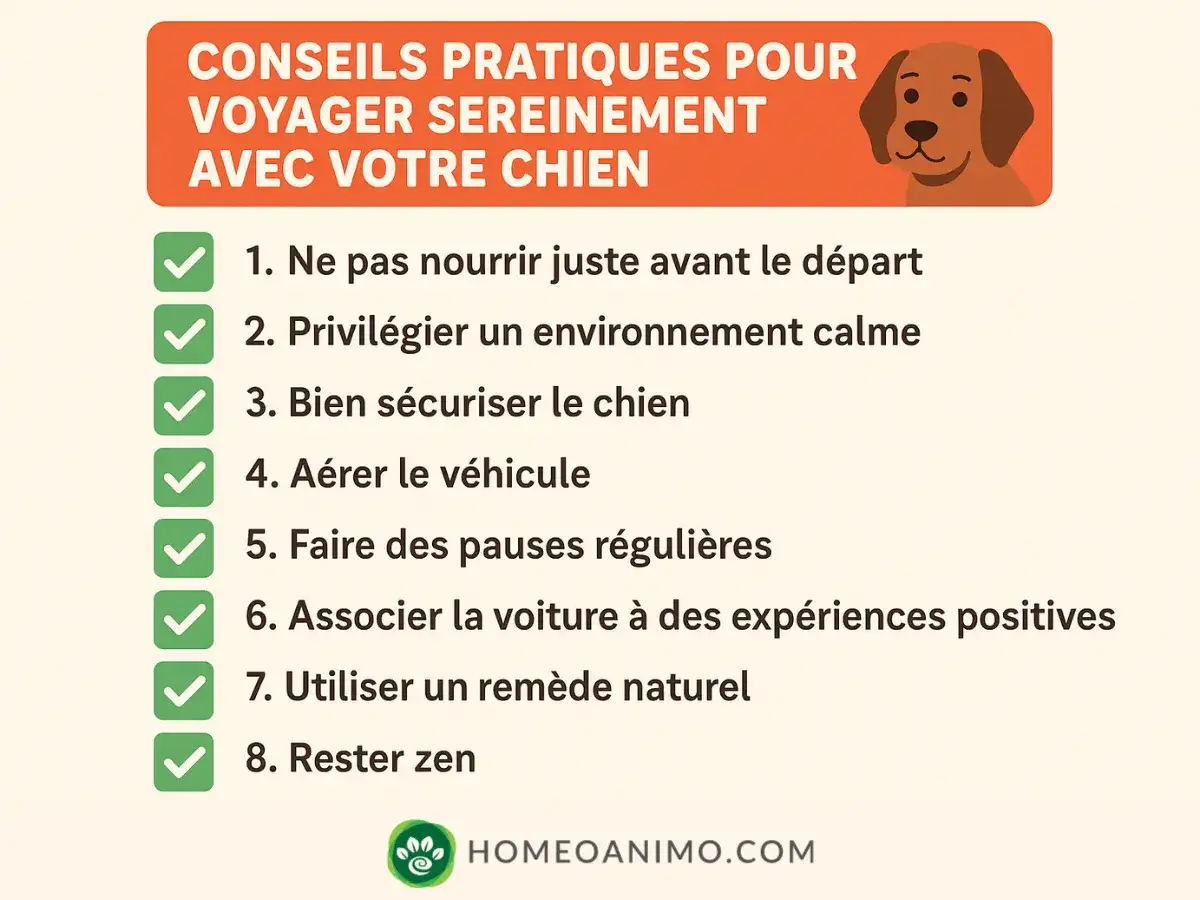 Chien stressé en voiture - comment l’aider sans le brusquer