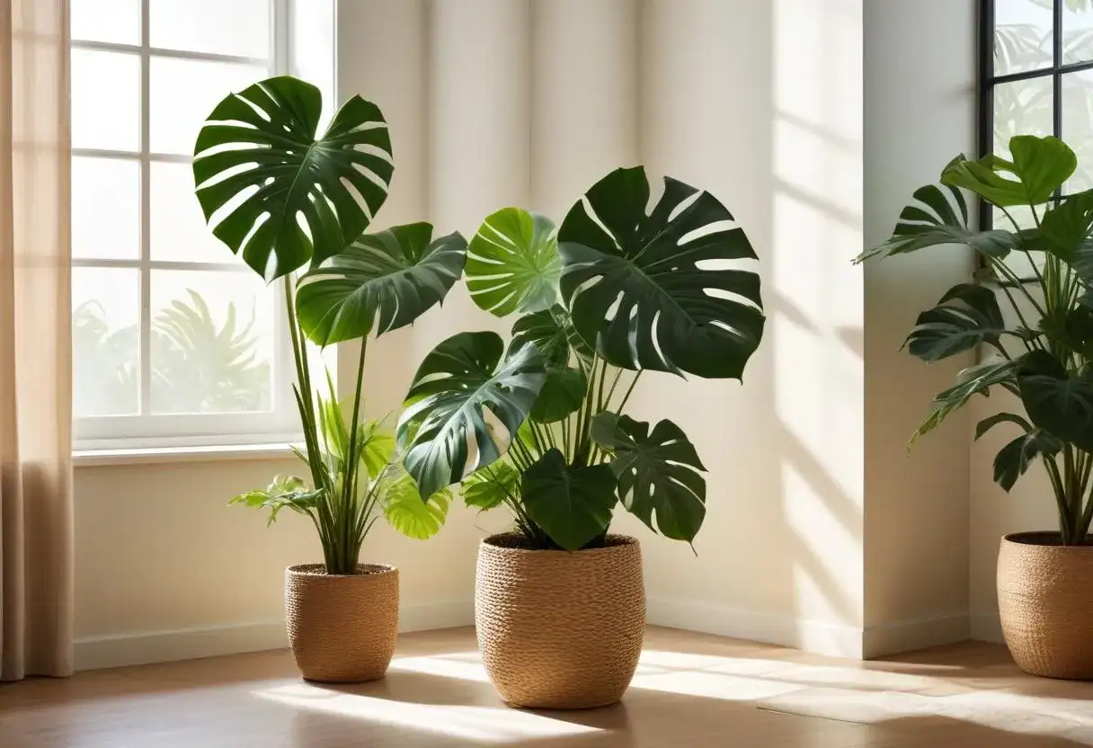 Blommande monstera inomhus - så får du den att trivas