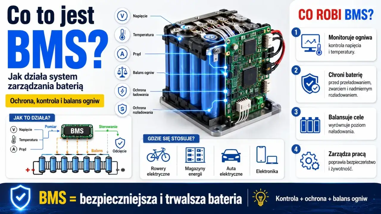 BMS w elektryku – Co to i jak wpływa na baterię?