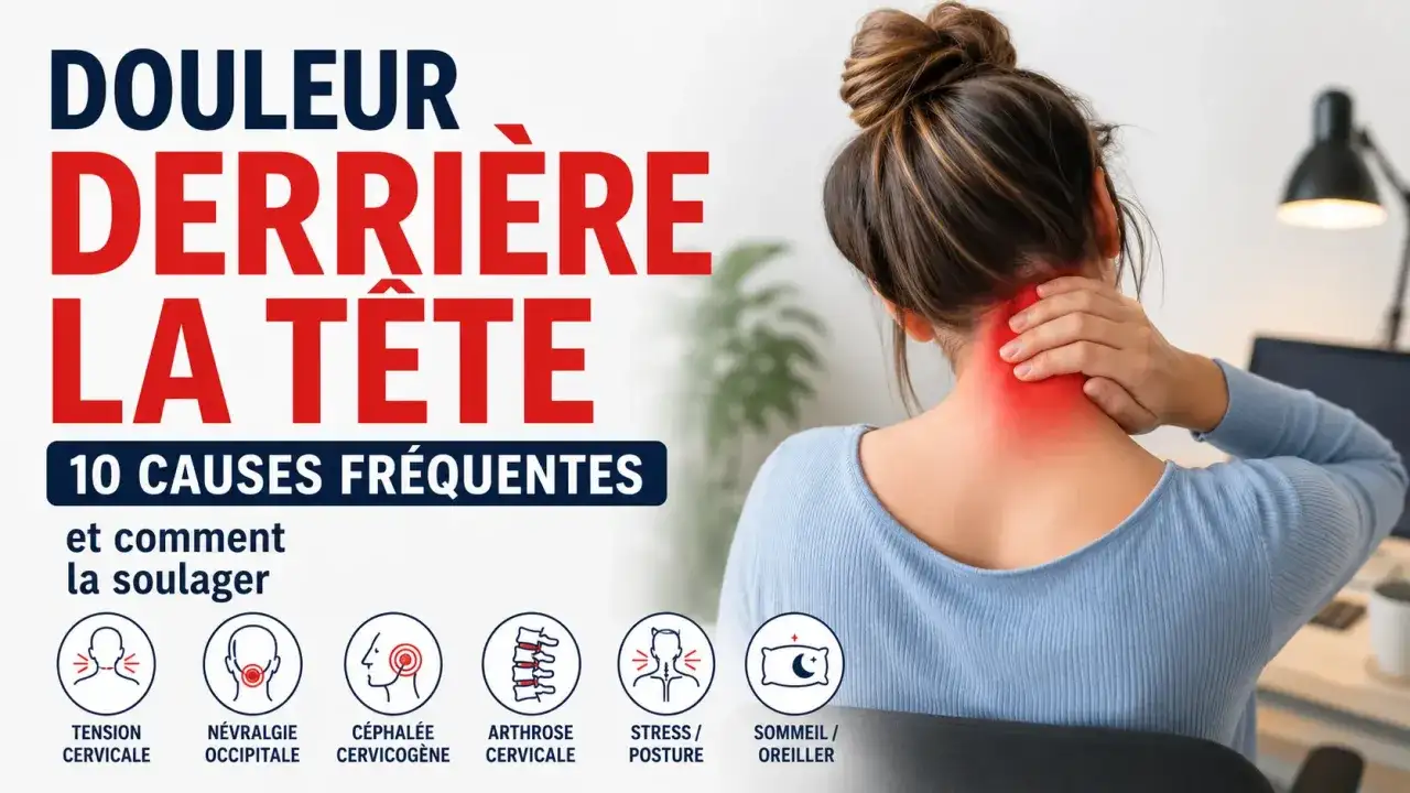 Douleur derrière la tête - Pourquoi avez-vous mal et que faire ?
