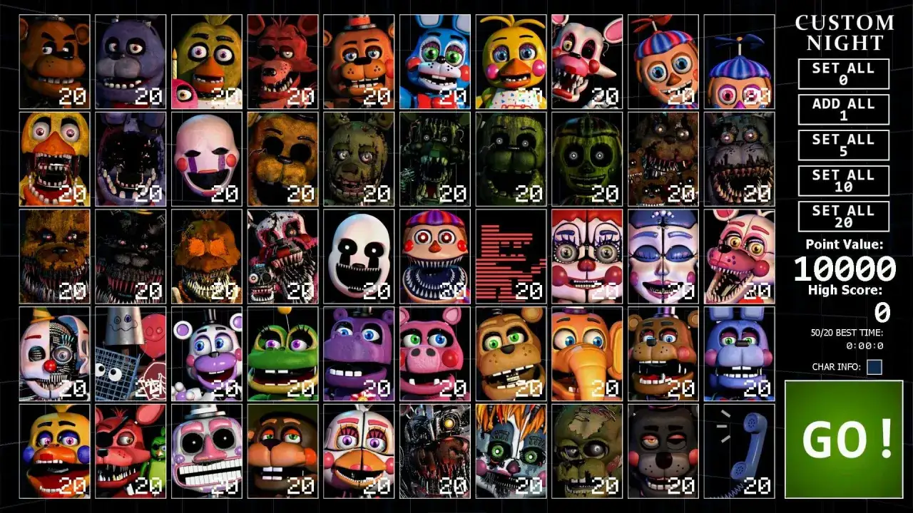 FNaF 7 – Ultimate Custom Night: czy to nadal ma sens?