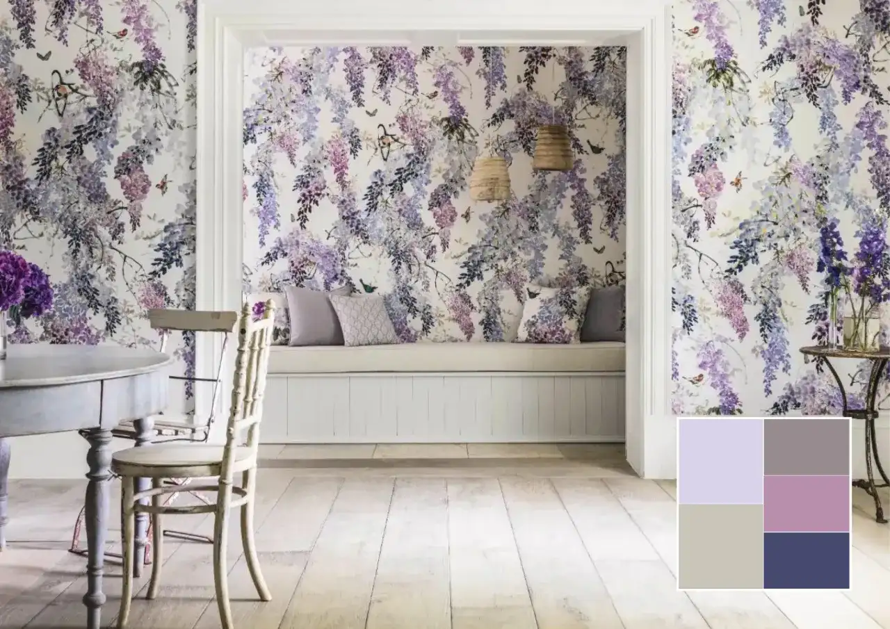 Colore glicine: guida completa per usarlo con stile in casa
