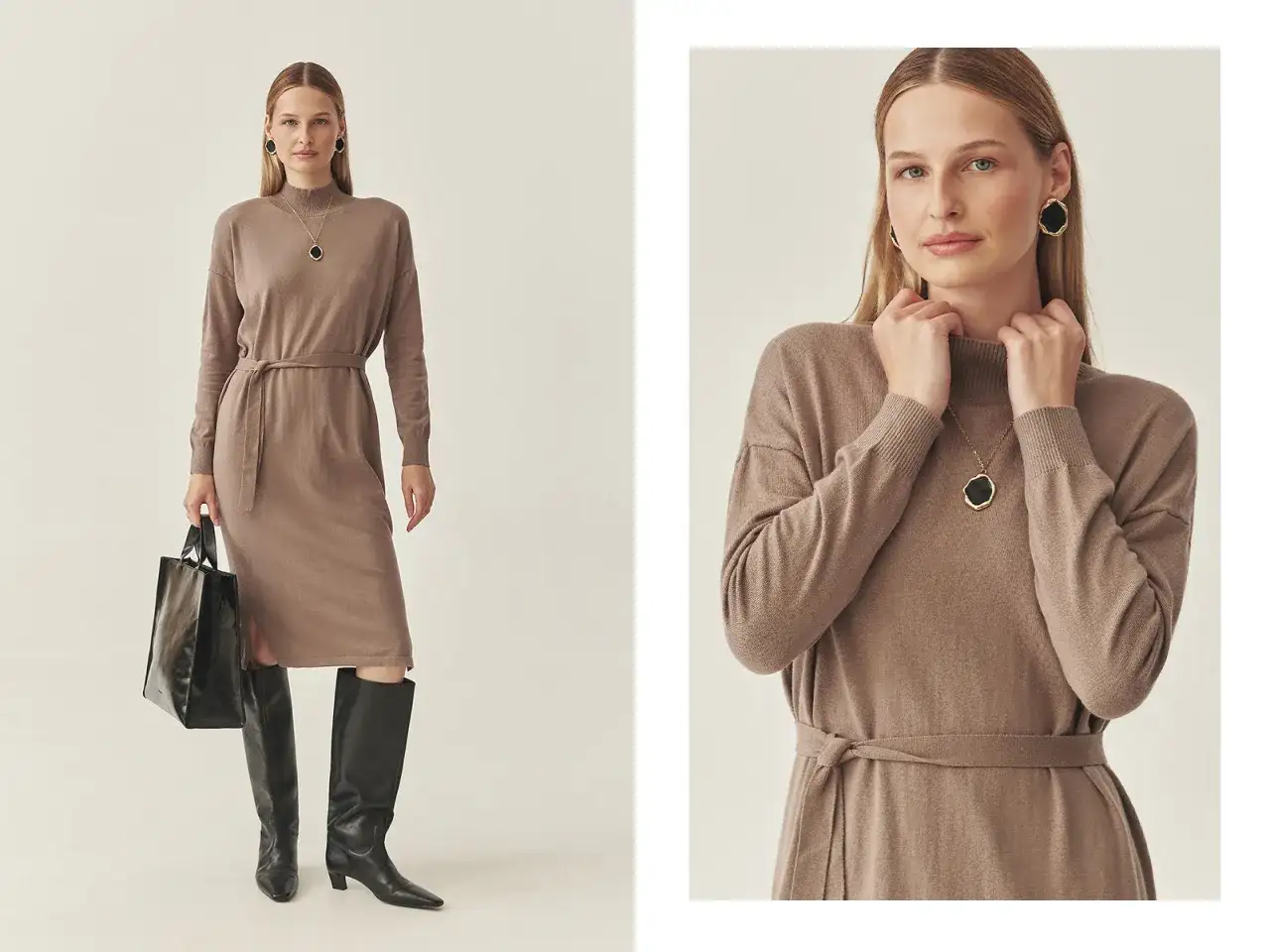Beżowa sukienka boho: Stylizacje i fasony, które pokochasz