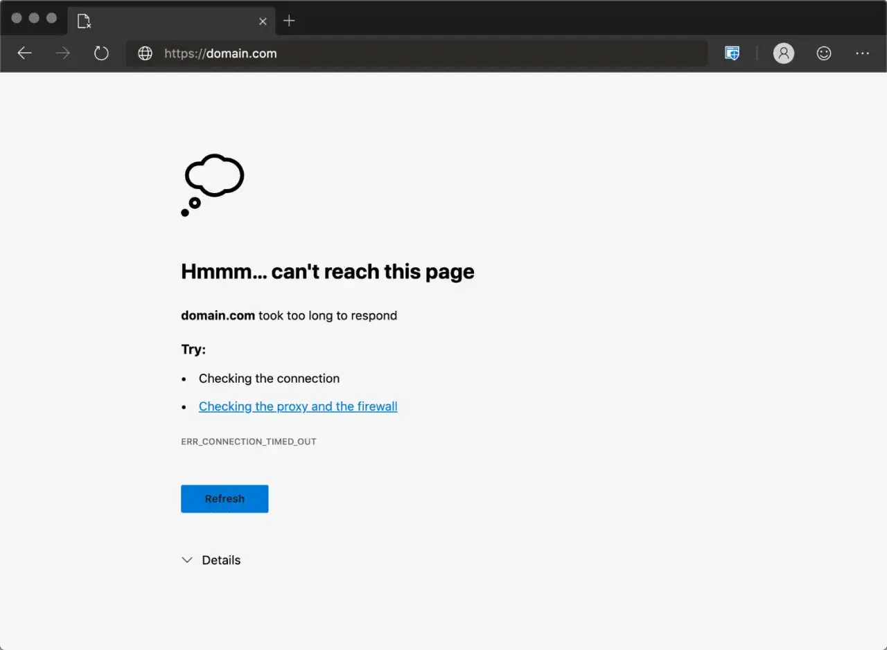 Err_connection_timed_out - Jak naprawić ten błąd?