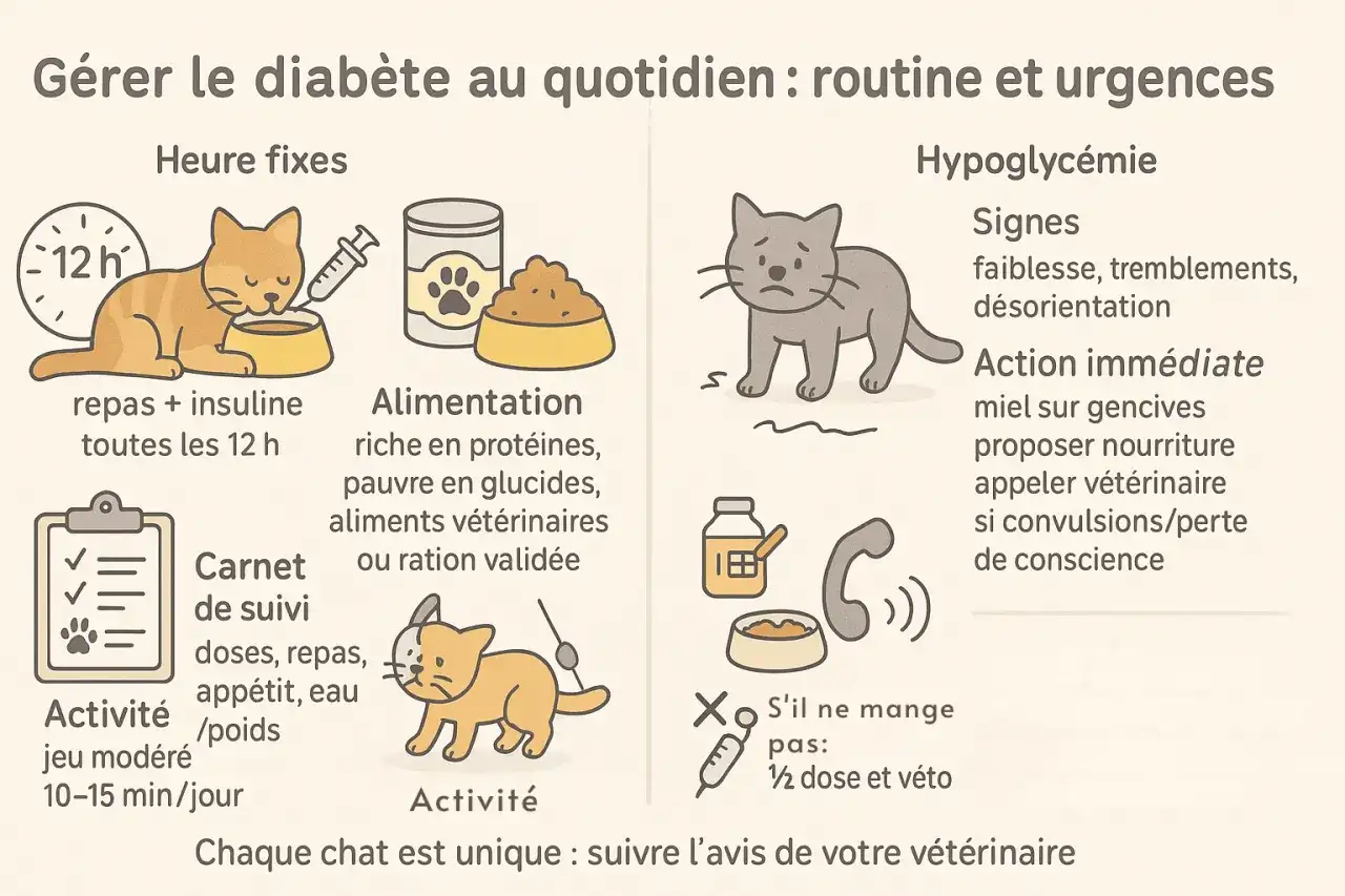 Diabète chez le chat - les signes à ne pas ignorer