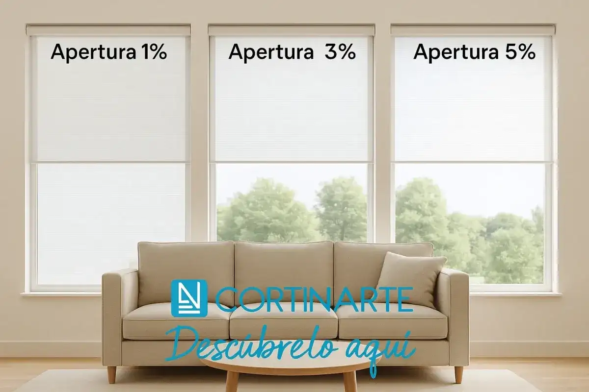 Tejido screen para tu casa - cómo elegir la apertura ideal