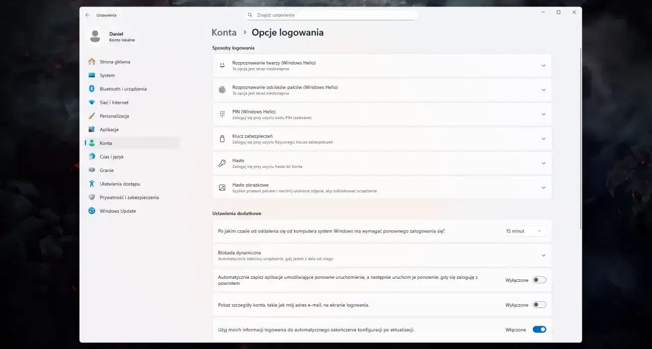 Windows Hello - logowanie bez hasła? Jak to działa!