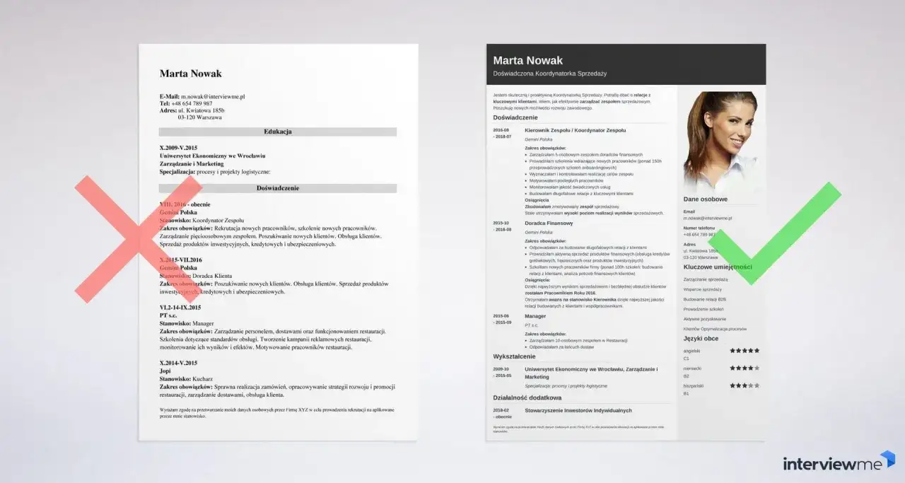 CV w Wordzie - jaki szablon wybrać i kiedy wysłać PDF