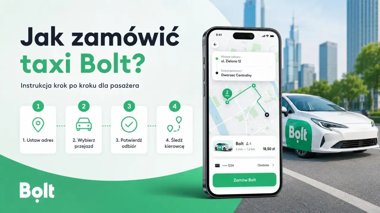 Jak zamówić Bolta? Poradnik krok po kroku
