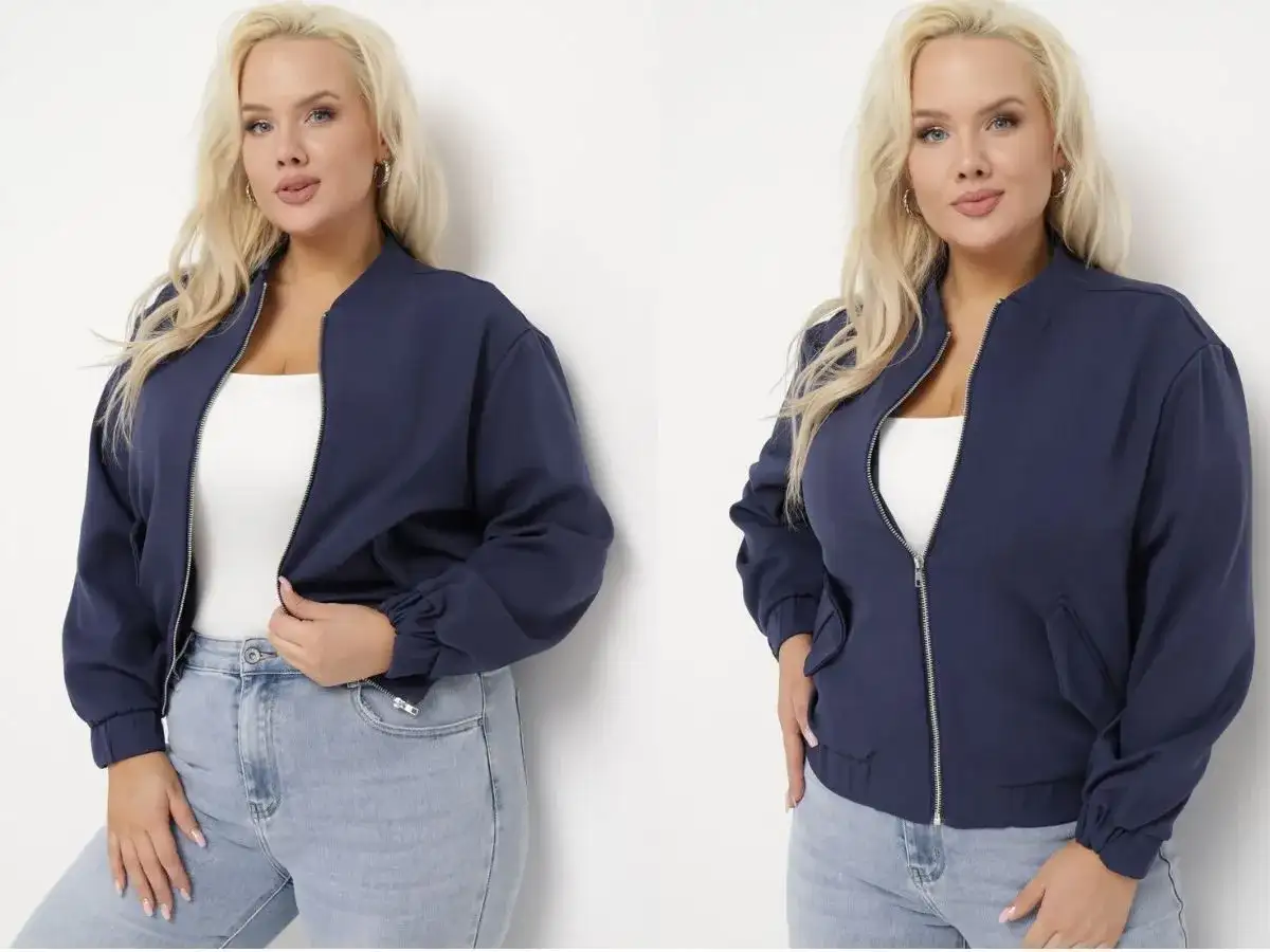 Idealna kurtka pikowana plus size: Poradnik wysmuklający sylwetkę