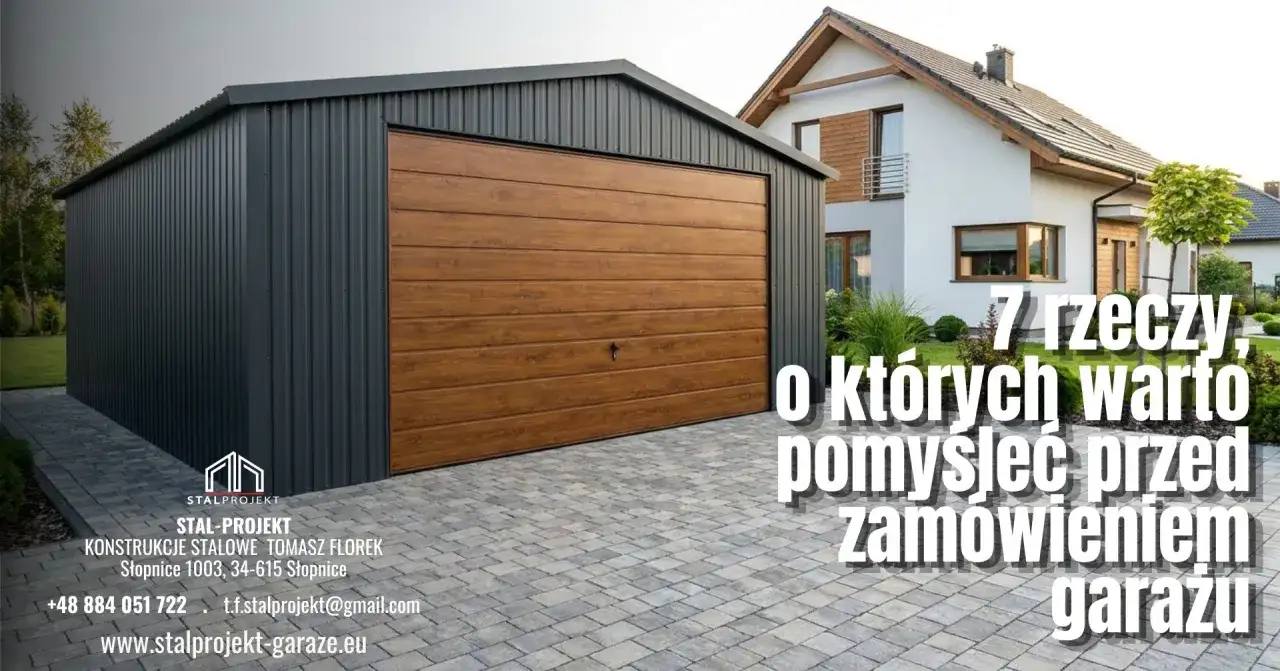 Garaż przy domu - kiedy warto go mieć i na co uważać