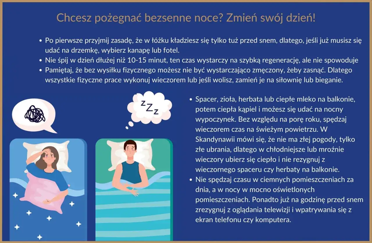 Problemy ze snem? Odzyskaj spokojne noce - Poradnik