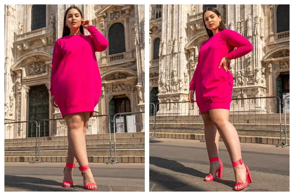 Sukienki dresowe plus size: Styl i komfort dla każdej figury