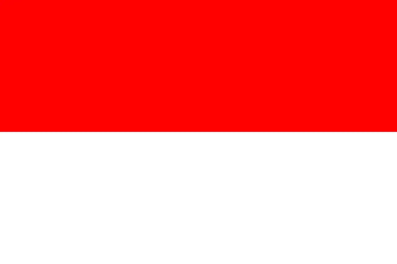 Jak odróżnić flagi Monako i Indonezji - proporcje to klucz!
