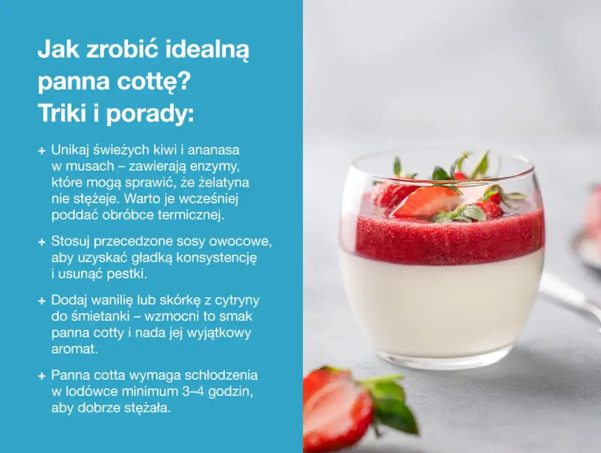 Panna cotta - klasyczny przepis i triki na idealną konsystencję