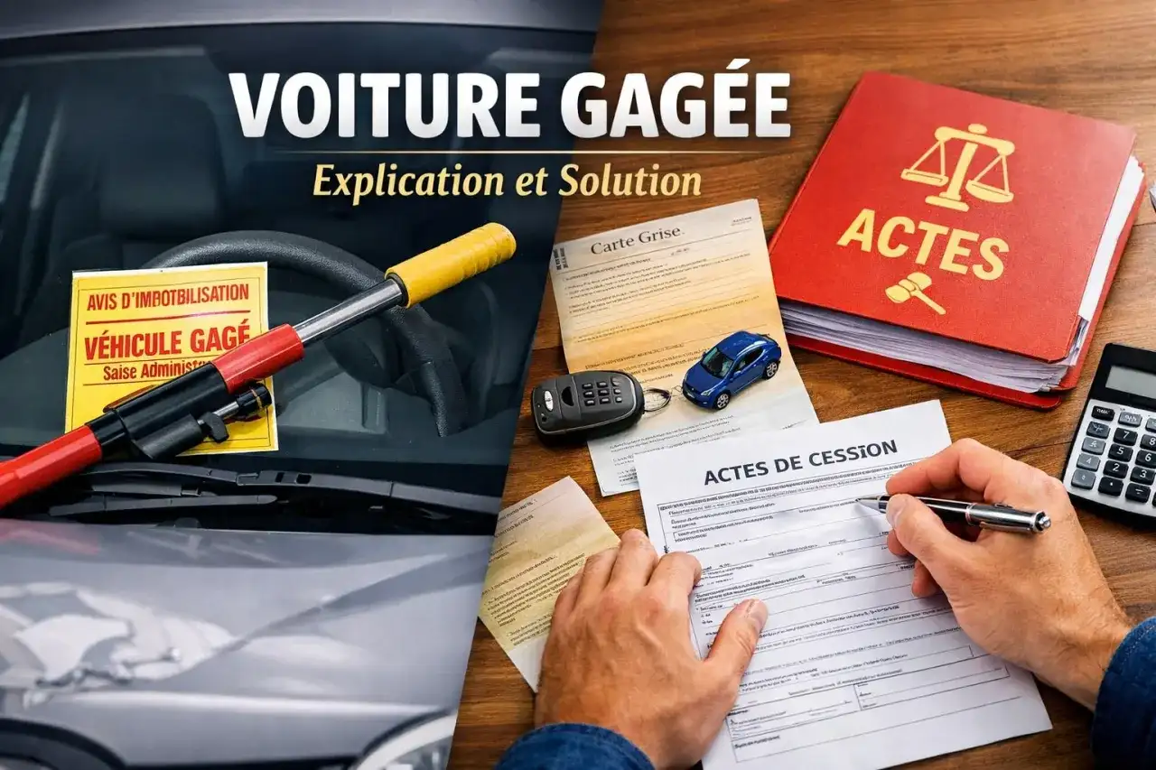Voiture gagée - Comment vérifier et éviter les pièges?