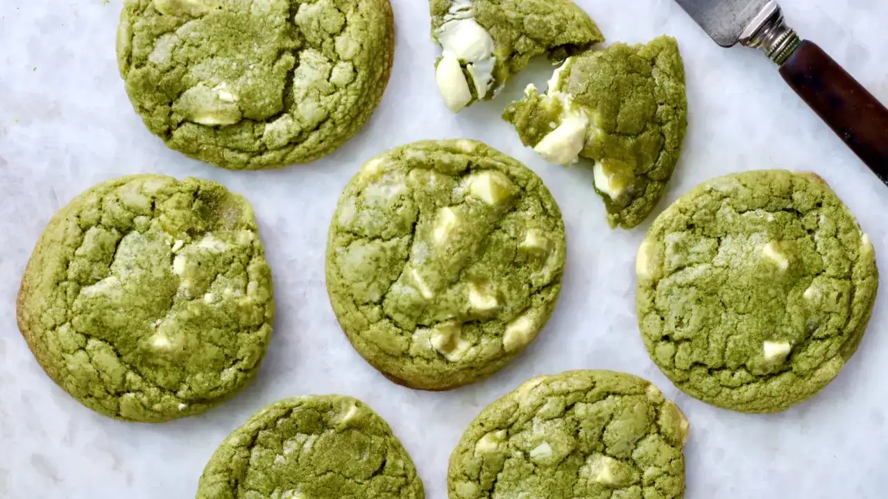Cookies au matcha moelleux - La recette parfaite pour les réussir