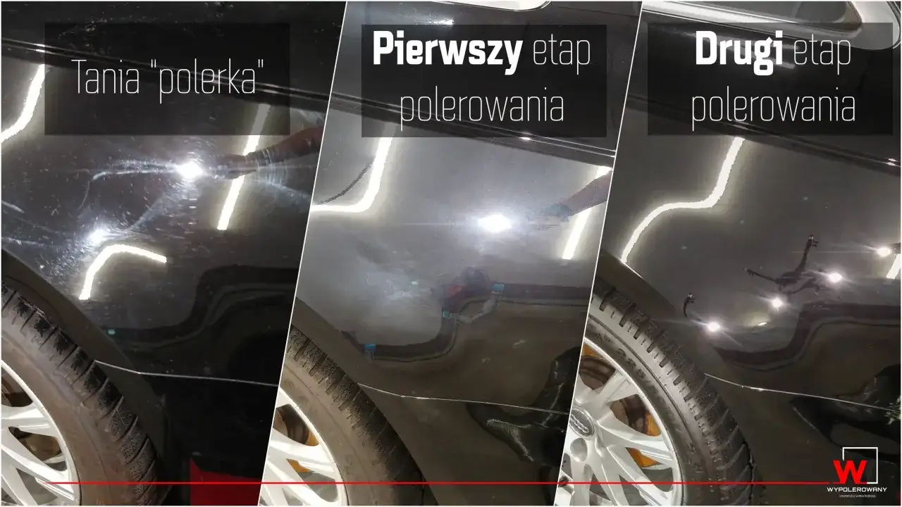 Korekta lakieru - efekty przed i po, koszty i najczęstsze błędy