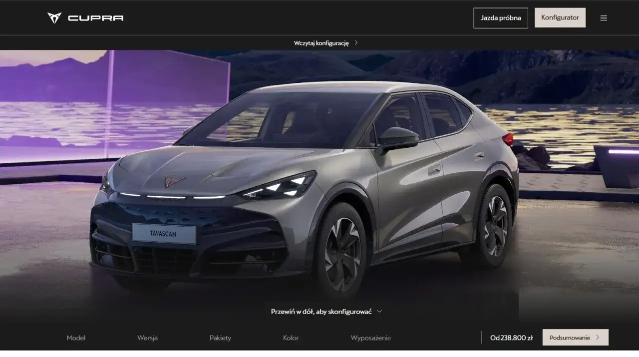 CUPRA Tavascan cena - którą wersję warto wybrać?