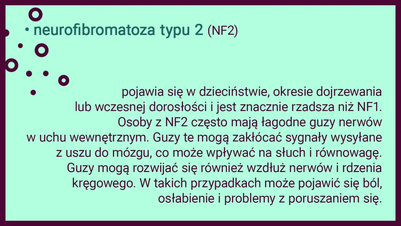 Neurofibromatoza - objawy, diagnoza, leczenie. Co musisz wiedzieć?