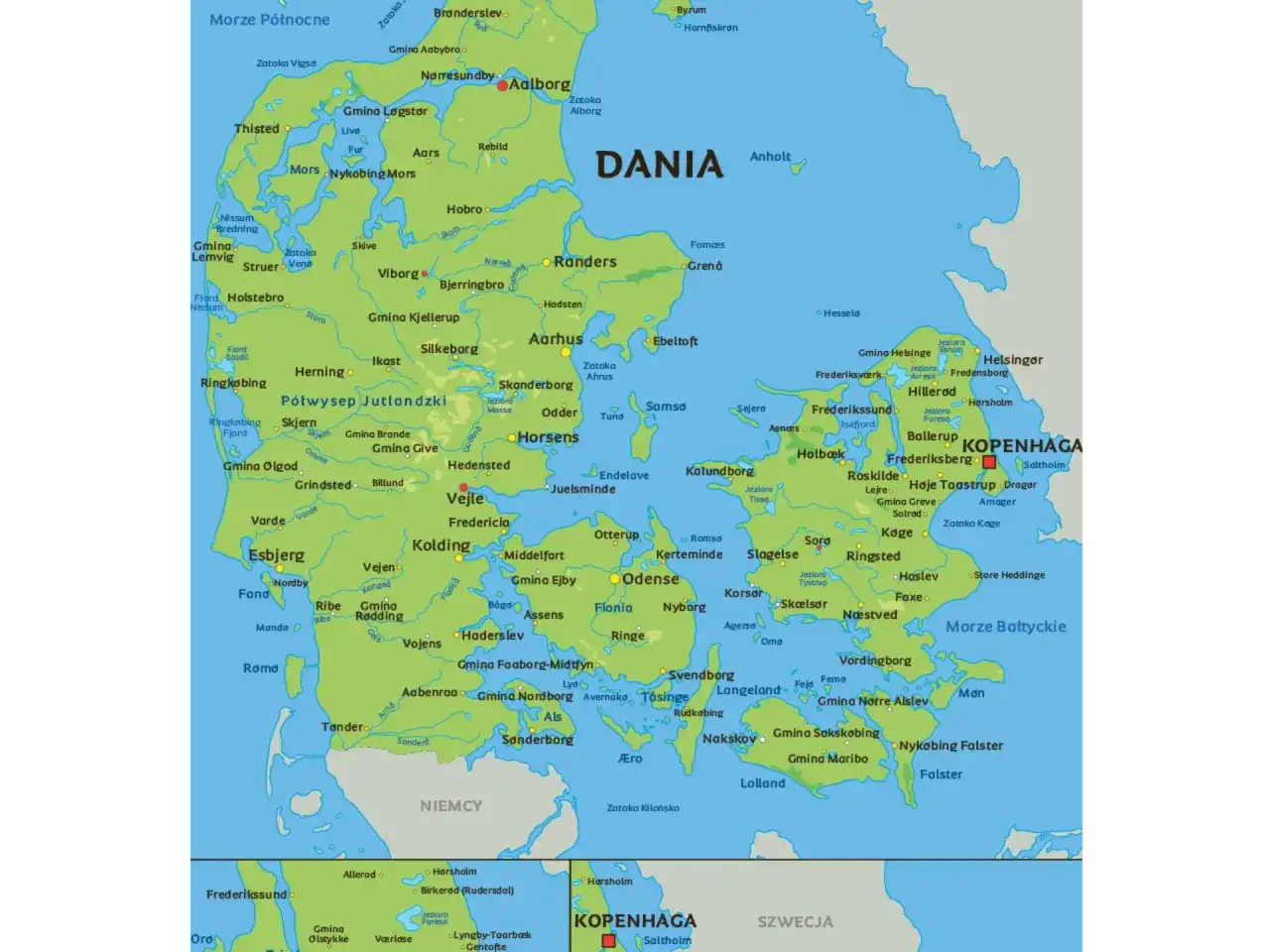 Gdzie leży Dania? Planuj zwiedzanie z głową!