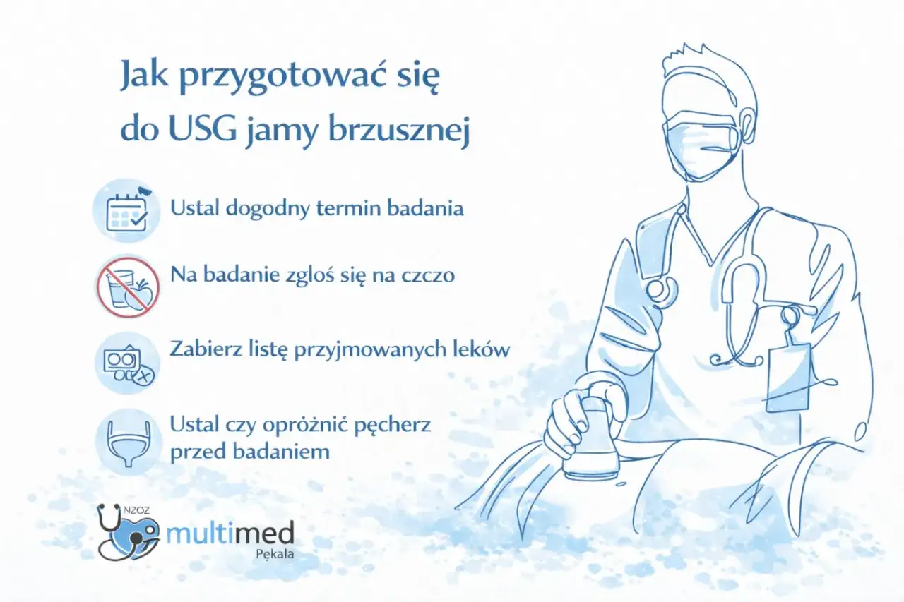 USG brzucha - Ile trwa? Jak się przygotować, by skrócić czas?