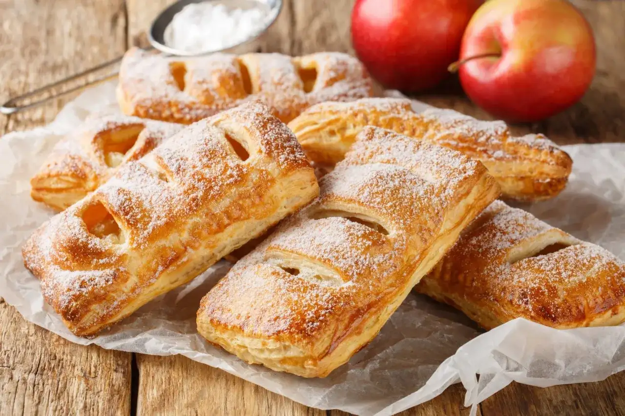 Szybkie ciasto francuskie z jabłkami - przepis w 30 minut!