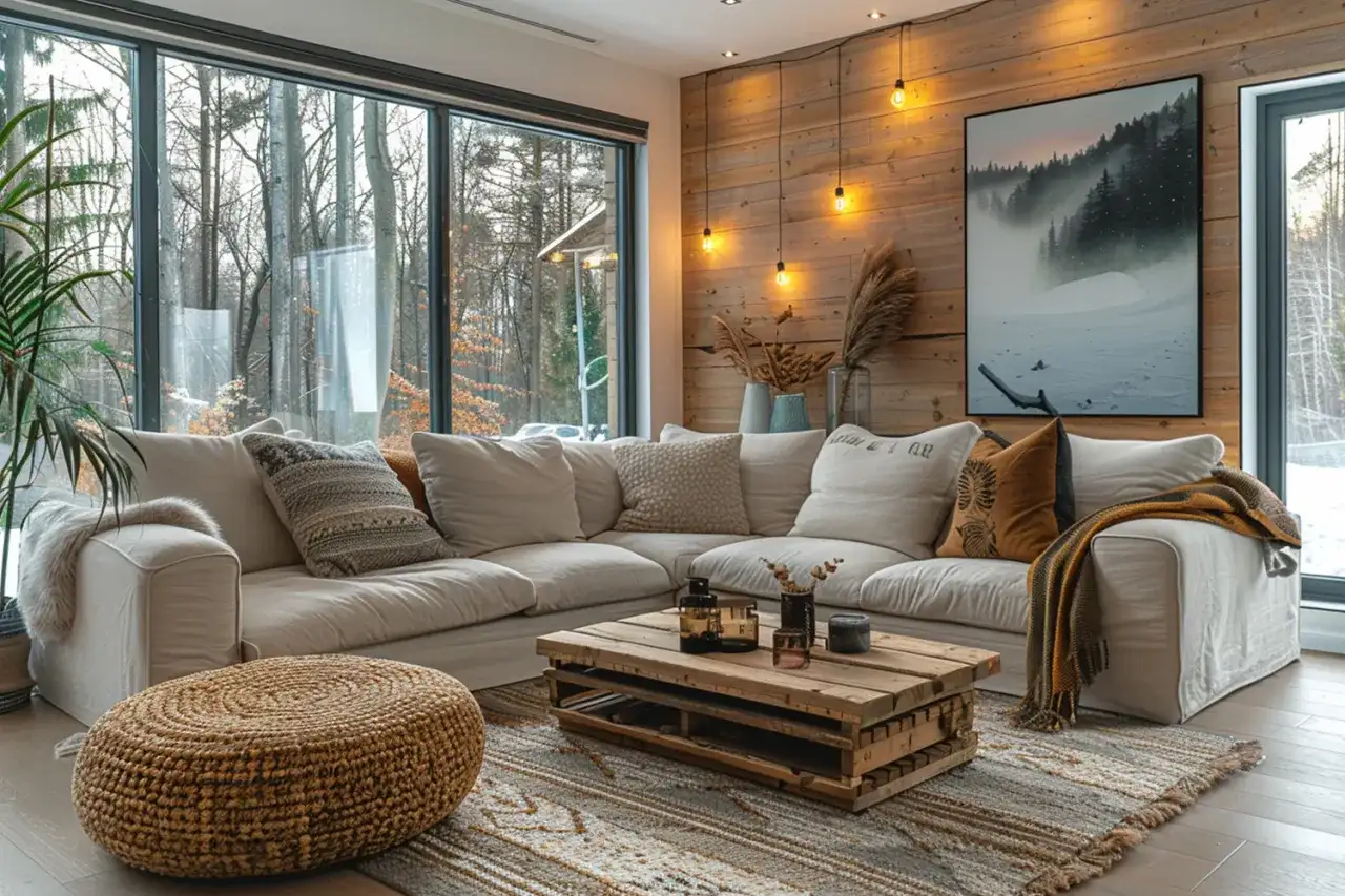 Modern Farmhouse: Jak stworzyć przytulne wnętrze? Przewodnik