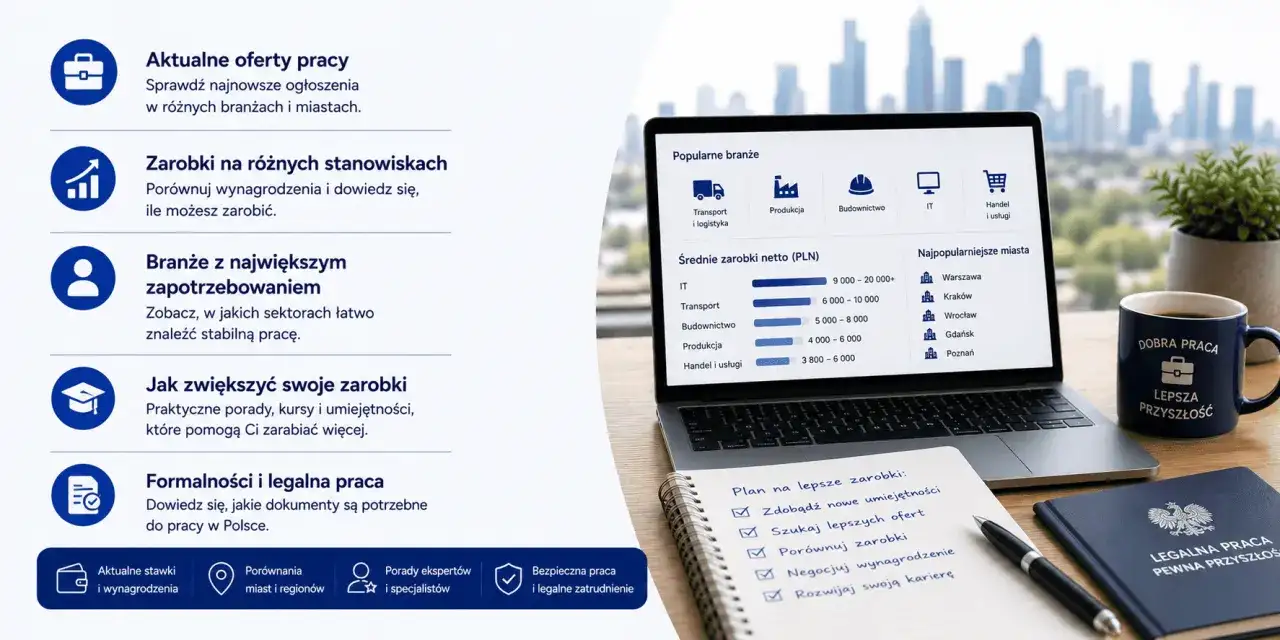 Praca w Czechach 2026 - Ile realnie zarobisz i na co uważać?