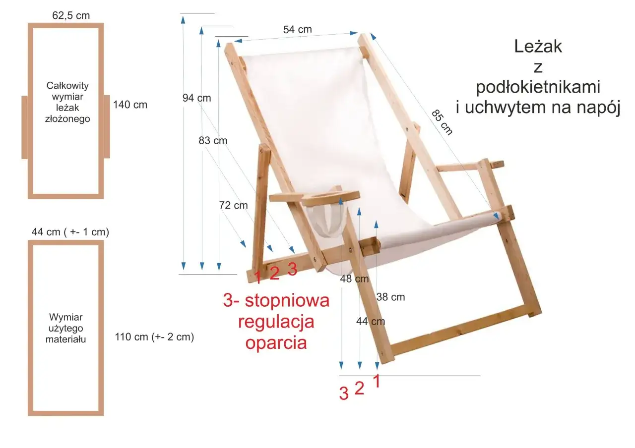 Projekt leżaka drewnianego - Jakie wymiary zapewnią pełną wygodę?